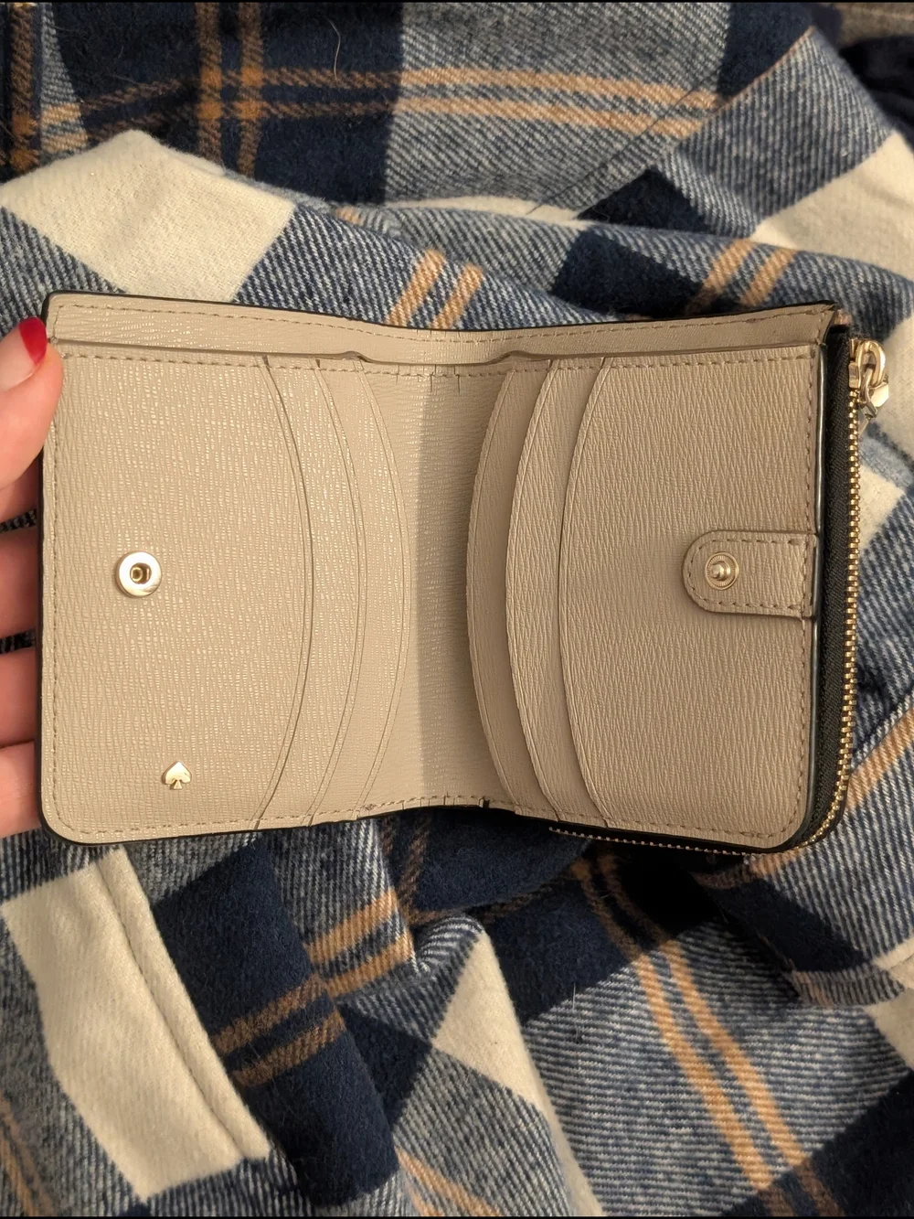 kate spade compact zip